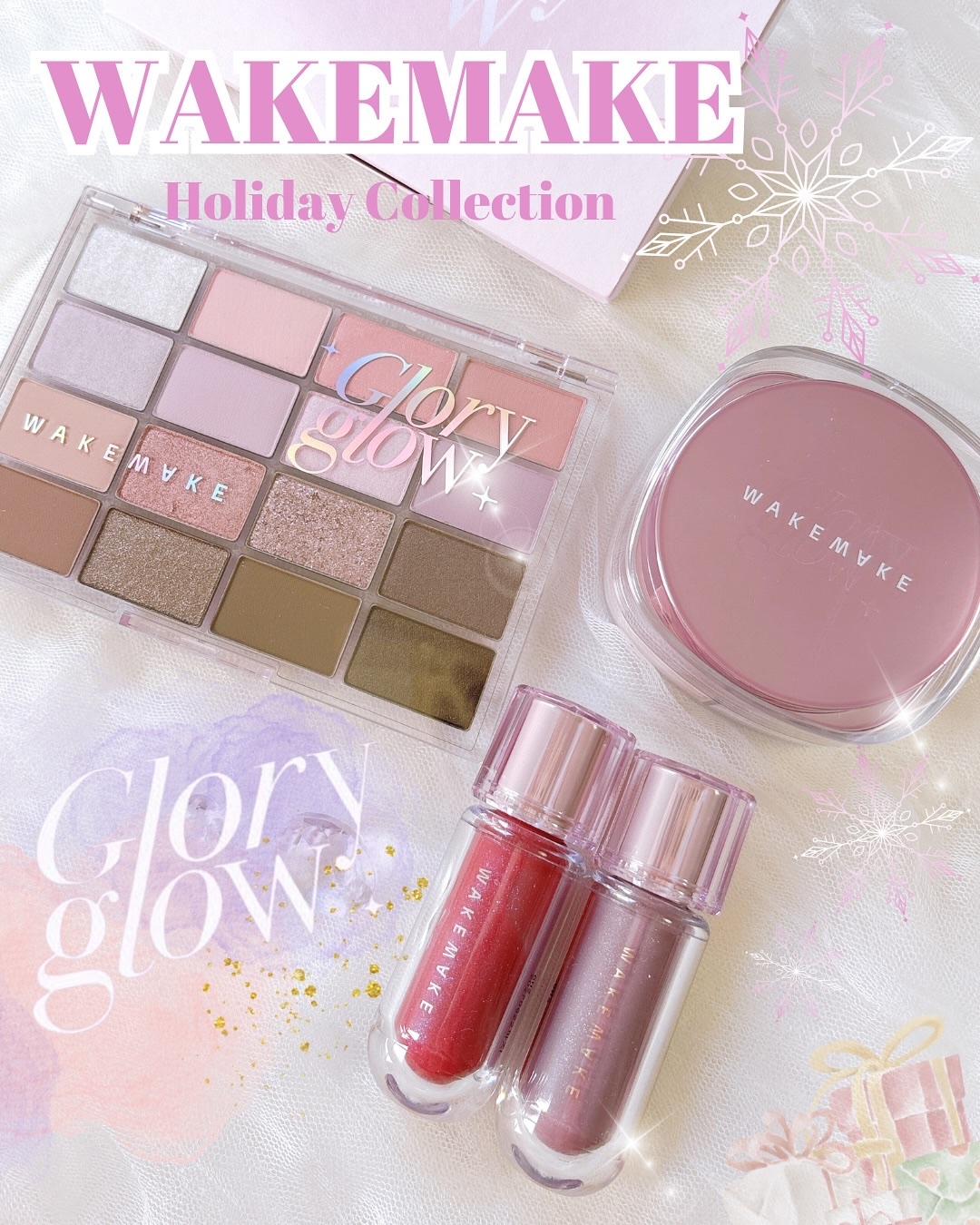 ソフトブラーリングアイパレット/wakemake/アイシャドウパレットを使ったクチコミ（1枚目）