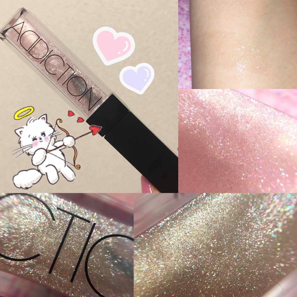 リップグロス ピュア 018 Fall in Love フォーリンラブ/ADDICTION/リップグロスを使ったクチコミ（1枚目）