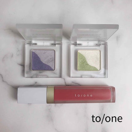 トーン ペタル アイシャドウ 06:ライムグリーン/to/one/アイシャドウパレットを使ったクチコミ(1枚目)