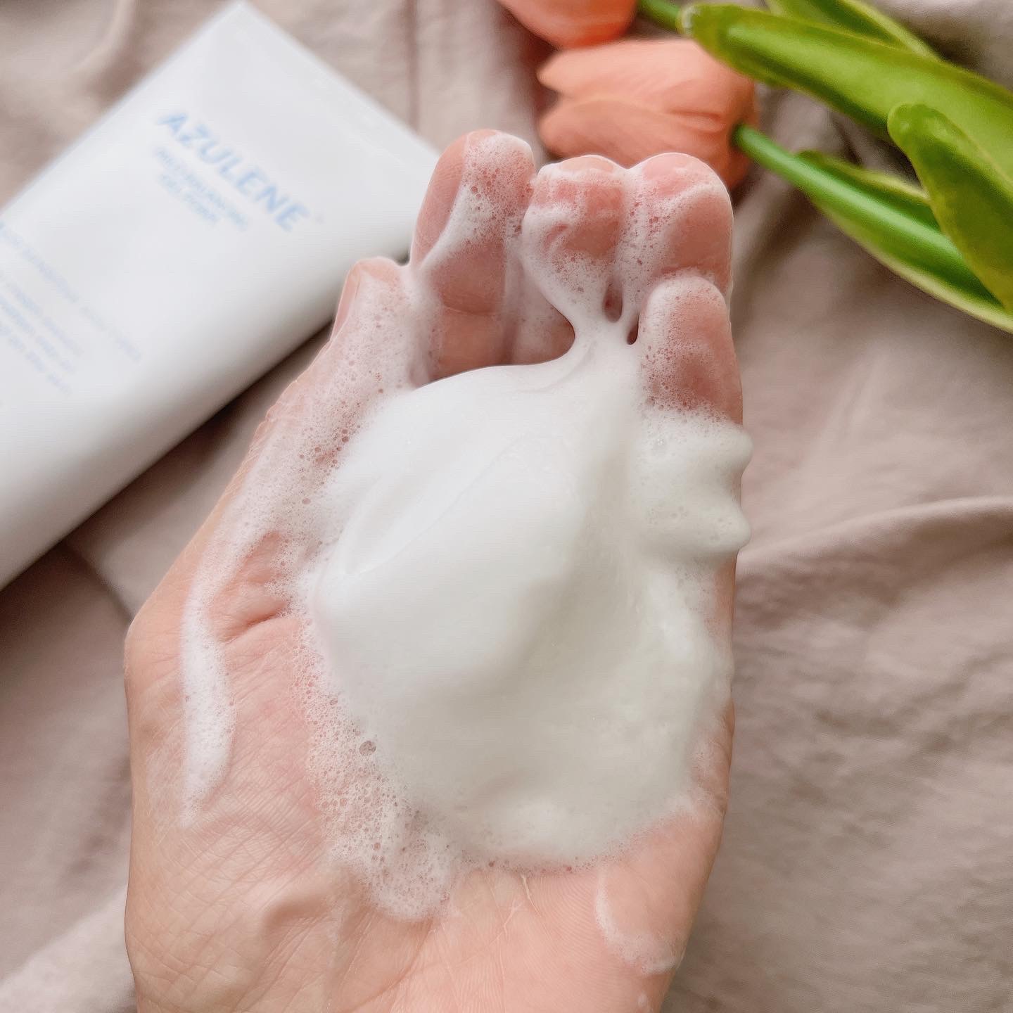 アズレンモイスチャライジングセラム/cos:mura/美容液を使ったクチコミ（3枚目）