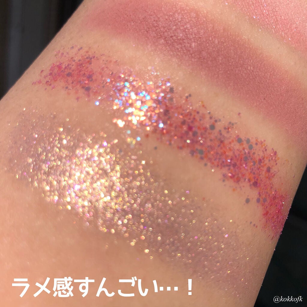 TWINKLE POP Pearl Flex Glitter Eye Palette/CLIO/アイシャドウパレットを使ったクチコミ(7枚目)