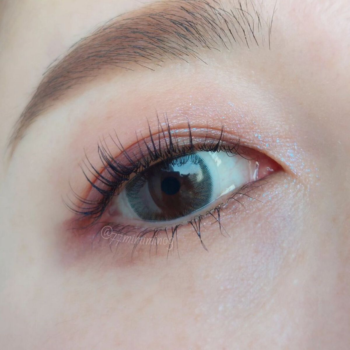 ピエナージュ ミミジェム マンスリー/PienAge/１ヶ月（１MONTH）カラコンを使ったクチコミ（2枚目）