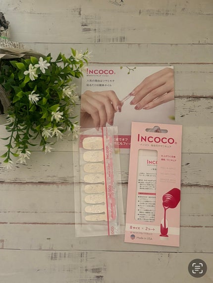 INCOCO インココ  マニキュアシート/インココ/ネイルシールを使ったクチコミ(1枚目)