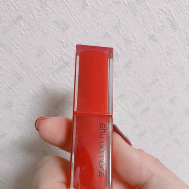 ルージュ アンリミテッド ラッカーシャイン/shu uemura/口紅を使ったクチコミ（1枚目）