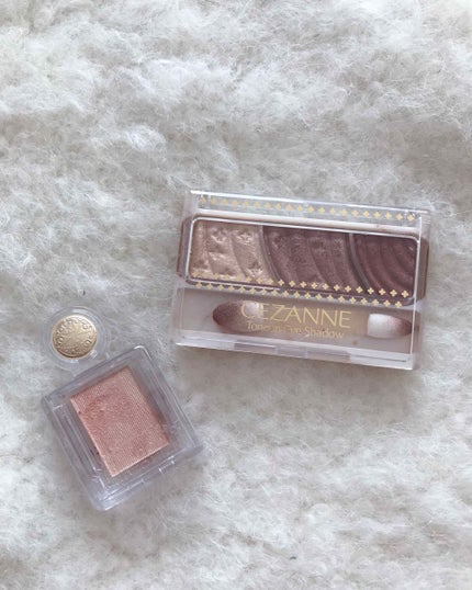 トーンアップアイシャドウ/CEZANNE/アイシャドウパレットを使ったクチコミ(1枚目)