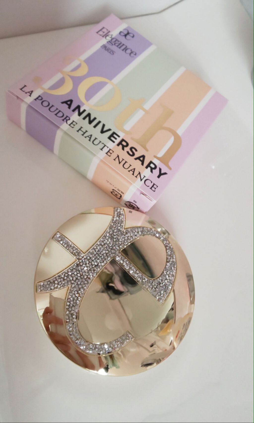 ラ プードル オートニュアンス/Elégance/プレストパウダーを使ったクチコミ（2枚目）