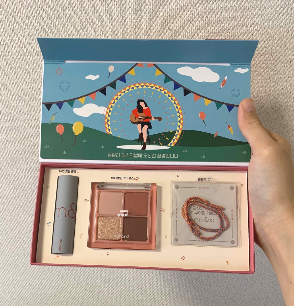 ゼロレイヤーリップスティック ミュージックシリーズ/rom&nd/口紅を使ったクチコミ(1枚目)