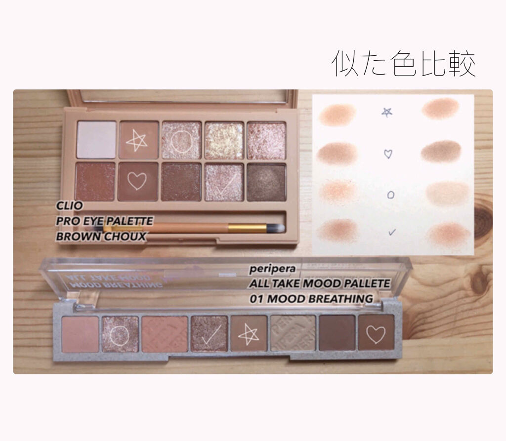 オール テイク ムード パレット(24AD)/PERIPERA/アイシャドウパレットを使ったクチコミ（3枚目）