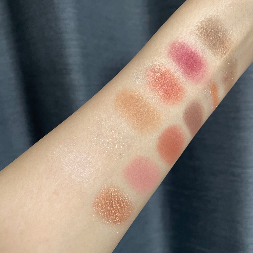 エクスプローラ12色 動物アイシャドウパレット/PERFECT DIARY/アイシャドウパレットを使ったクチコミ(4枚目)