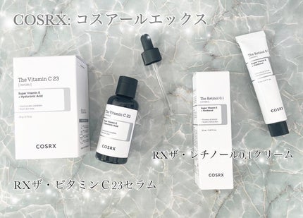 RXザ・レチノール0.1クリーム/COSRX/フェイスクリームを使ったクチコミ(1枚目)