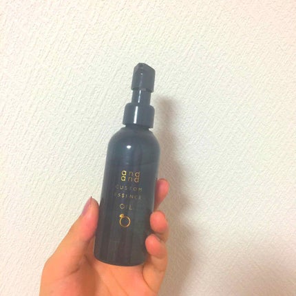 カスタムエッセンス きらりと つやめくオイル/and and/ヘアオイルを使ったクチコミ(1枚目)