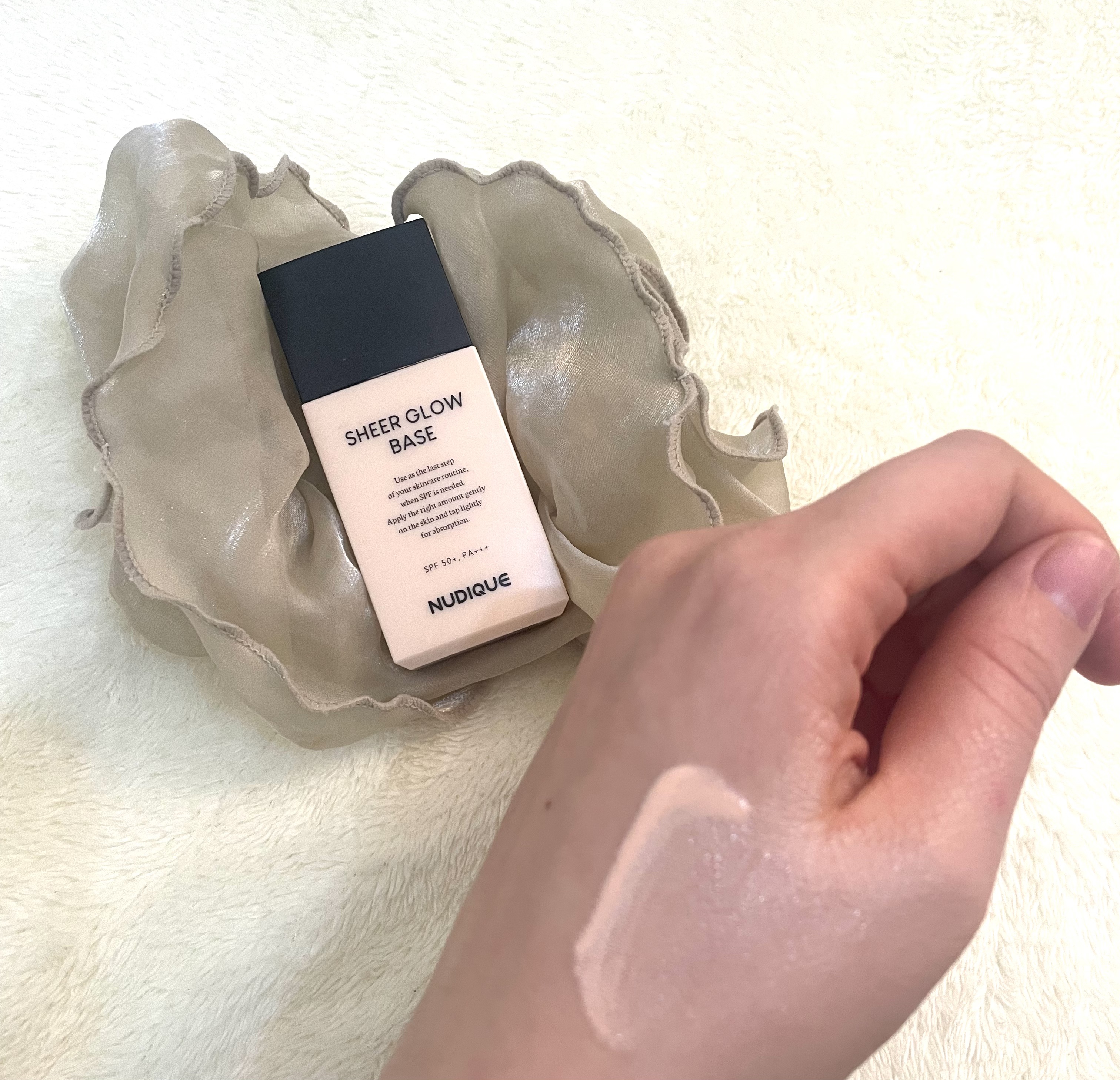 シアーグローベース/NUDIQUE/化粧下地を使ったクチコミ（2枚目）