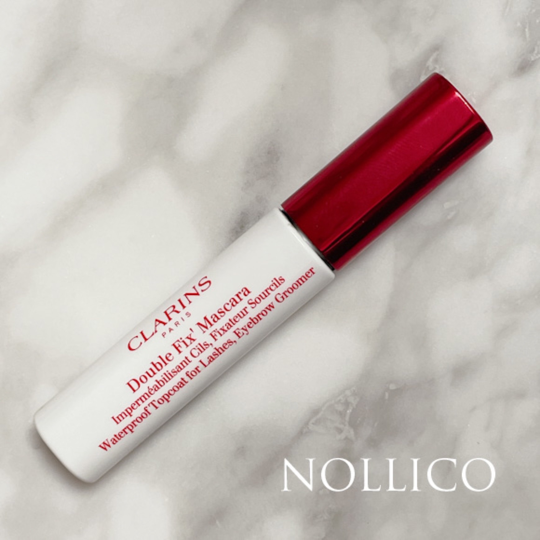 ダブルフィックス マスカラ/CLARINS/マスカラトップコートを使ったクチコミ（1枚目）