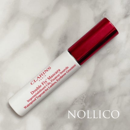 ダブルフィックス マスカラ/CLARINS/マスカラトップコートを使ったクチコミ(1枚目)