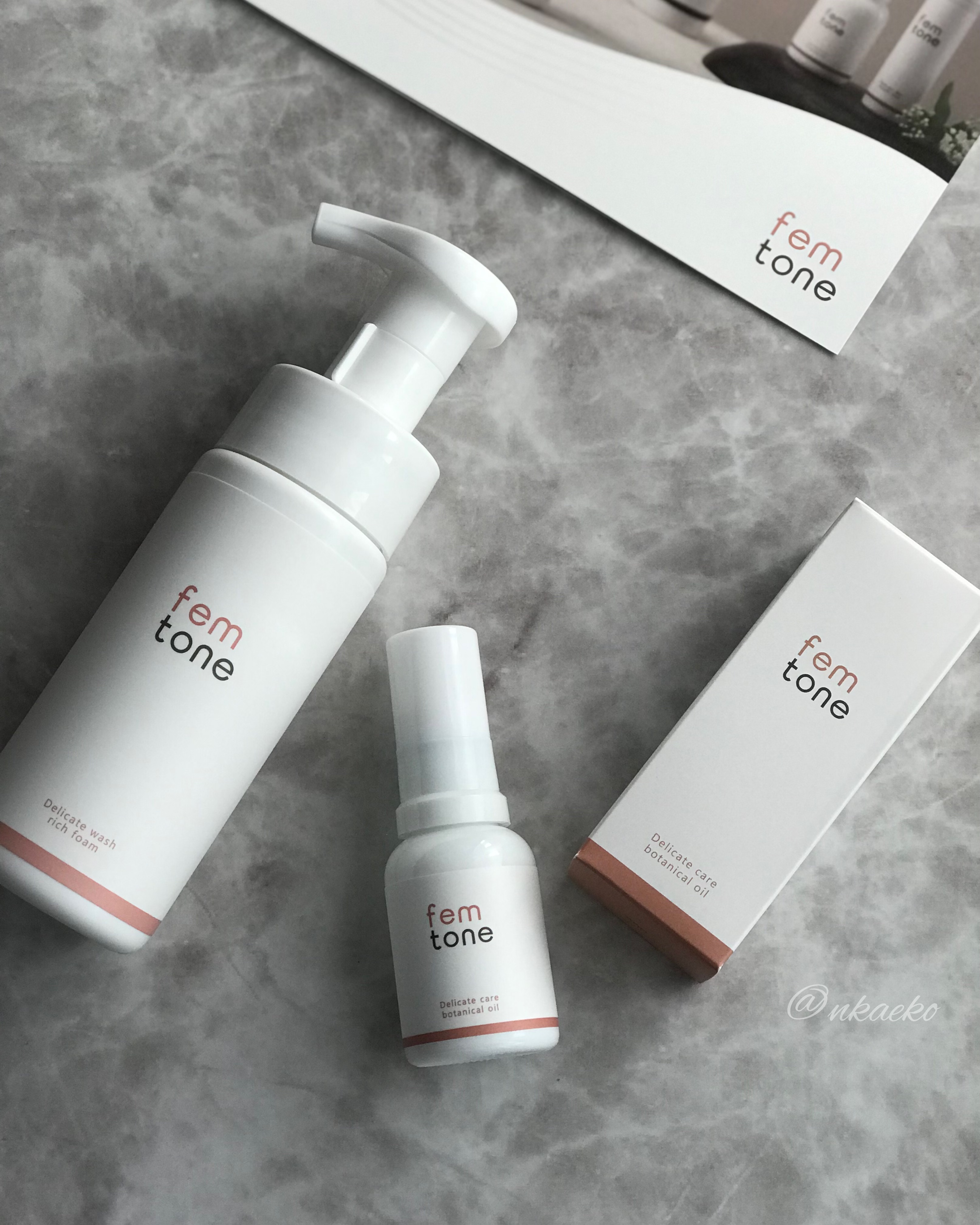 デリケートウォッシュ リッチフォーム/fem tone/デリケートゾーンケアを使ったクチコミ（1枚目）