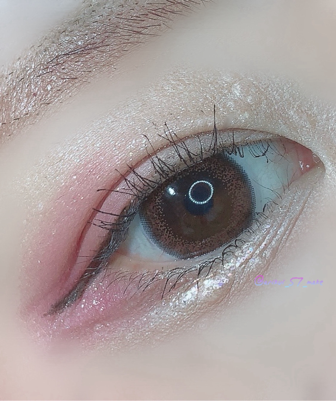 シングル カラー アイシャドウ/ちふれ/単色アイシャドウを使ったクチコミ（3枚目）