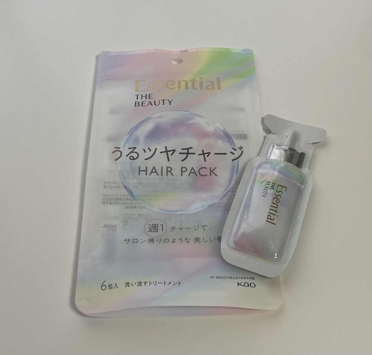 ザビューティ うるツヤチャージヘアパック/エッセンシャル/ヘアマスク・ヘアパックを使ったクチコミ（1枚目）