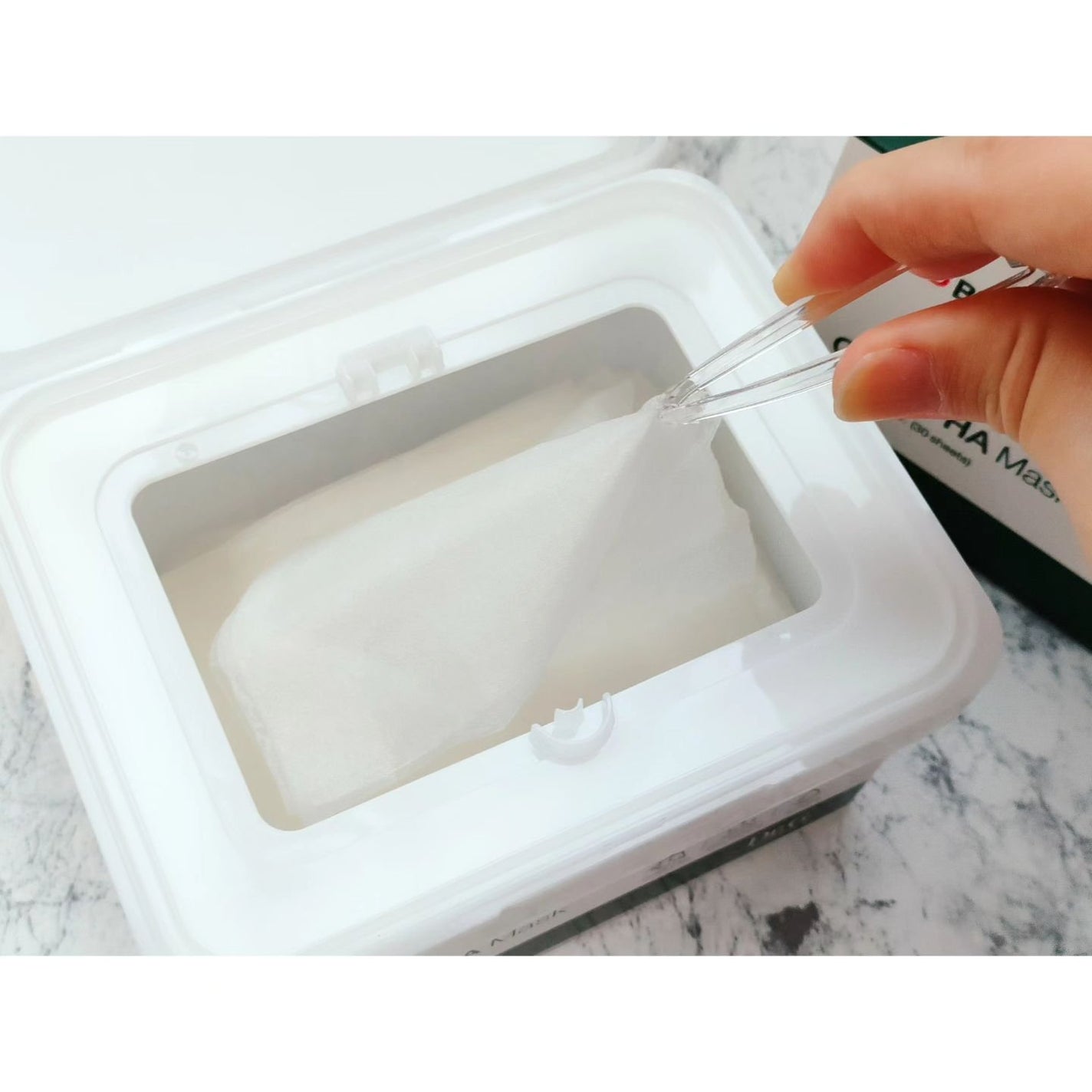 レッドブレミッシュクイックPHAシートマスク/Dr.G/シートマスク・パックを使ったクチコミ(3枚目)