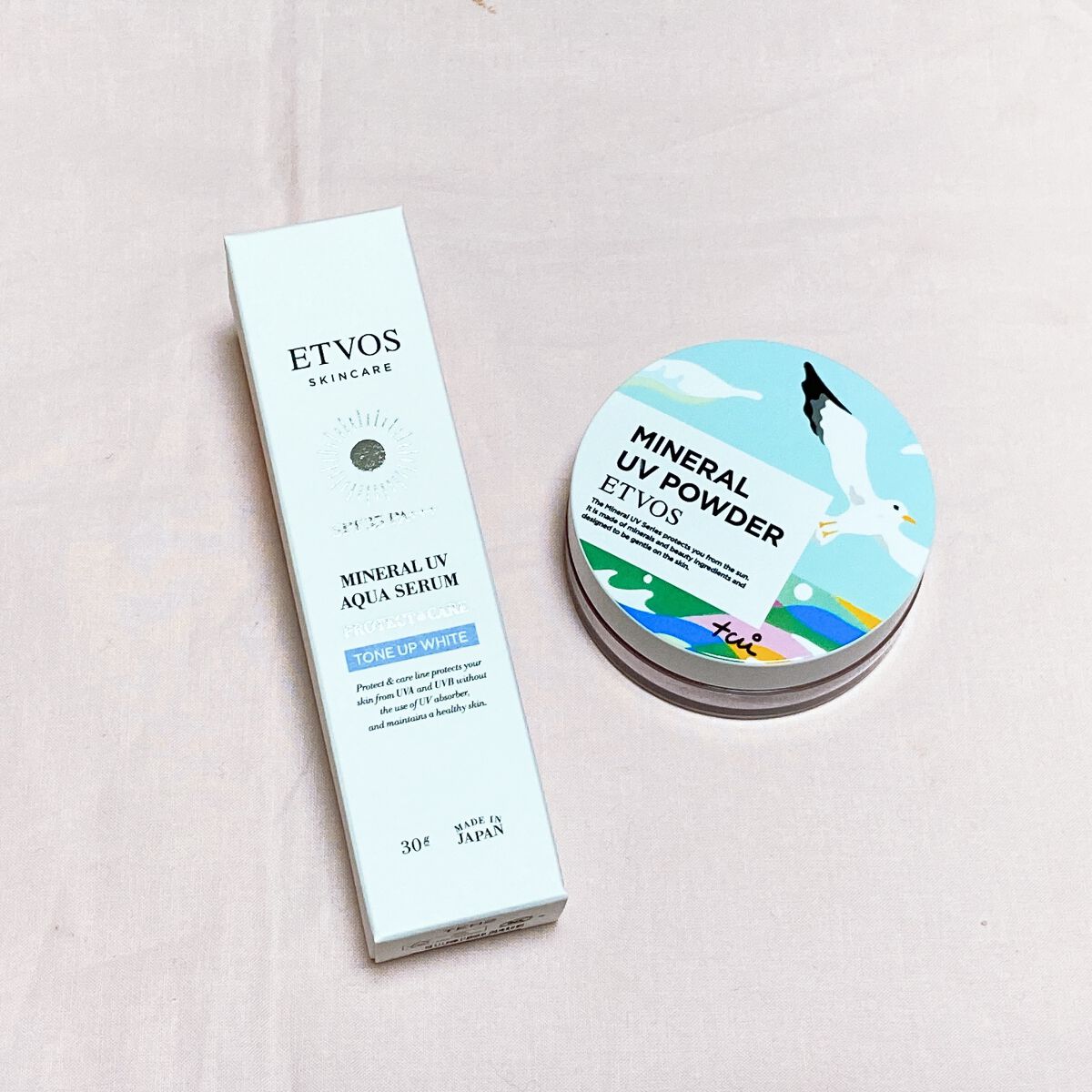 ミネラルUVアクアセラム/エトヴォス/美容液を使ったクチコミ(1枚目)