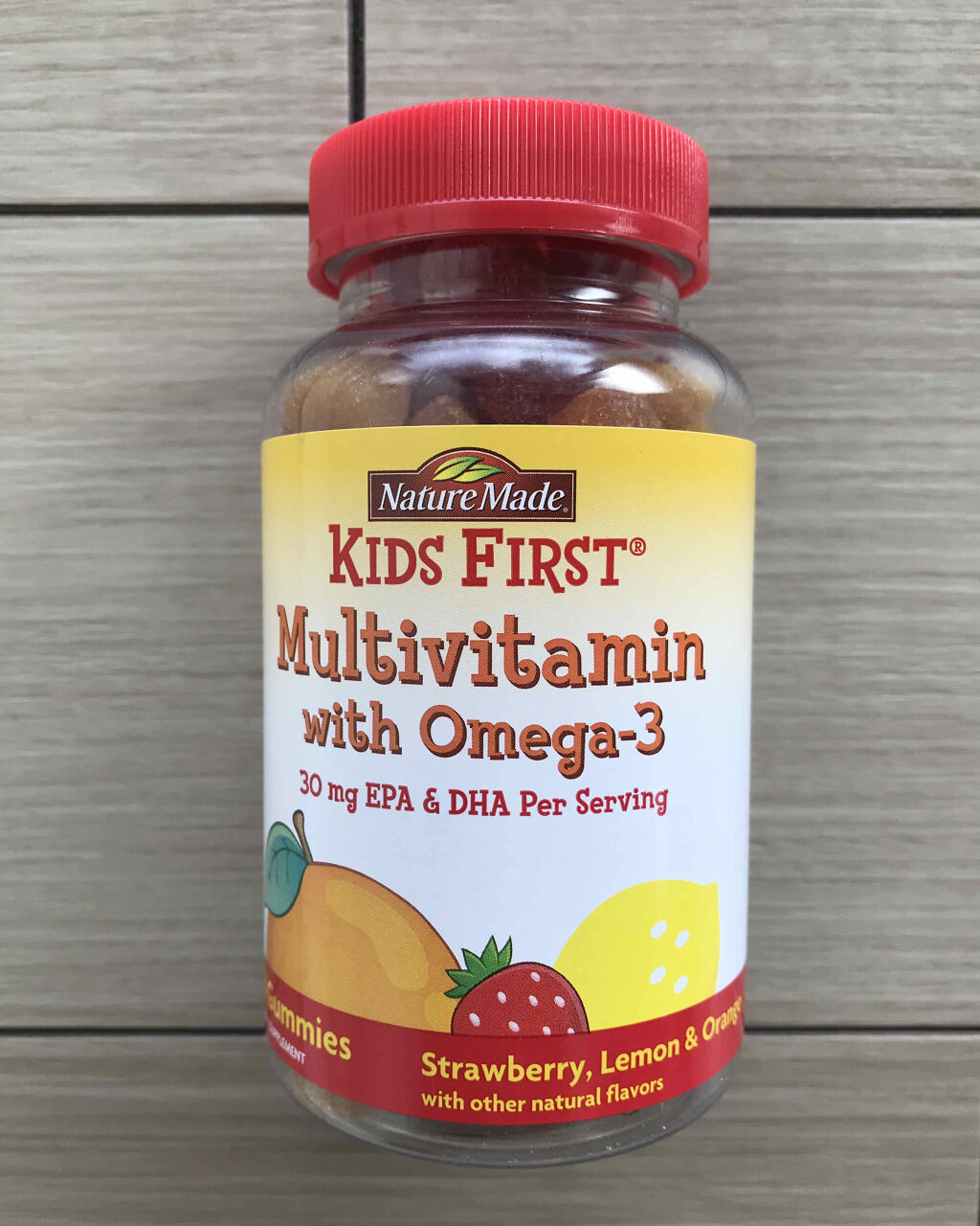 キッズファースト マルチビタミン オメガ３/ネイチャーメイド/健康サプリメントを使ったクチコミ（1枚目）