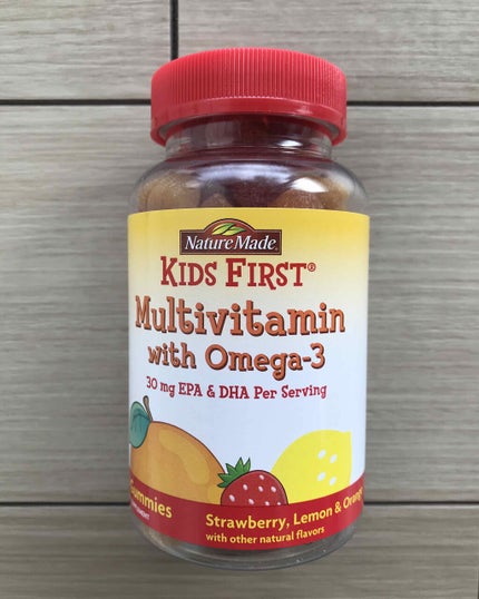 キッズファースト マルチビタミン オメガ3/ネイチャーメイド/健康サプリメントを使ったクチコミ(1枚目)