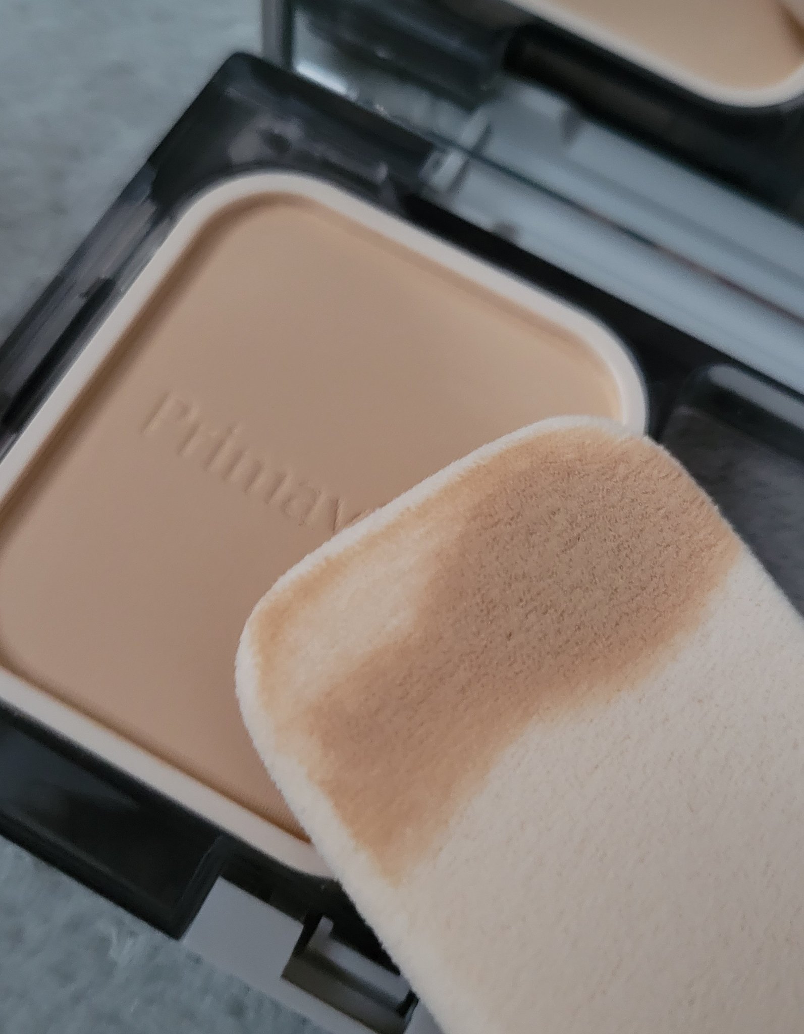 プリマヴィスタ ブライトチャージ パウダー スターターセット オークル05/プリマヴィスタ/パウダーファンデーションを使ったクチコミ（2枚目）