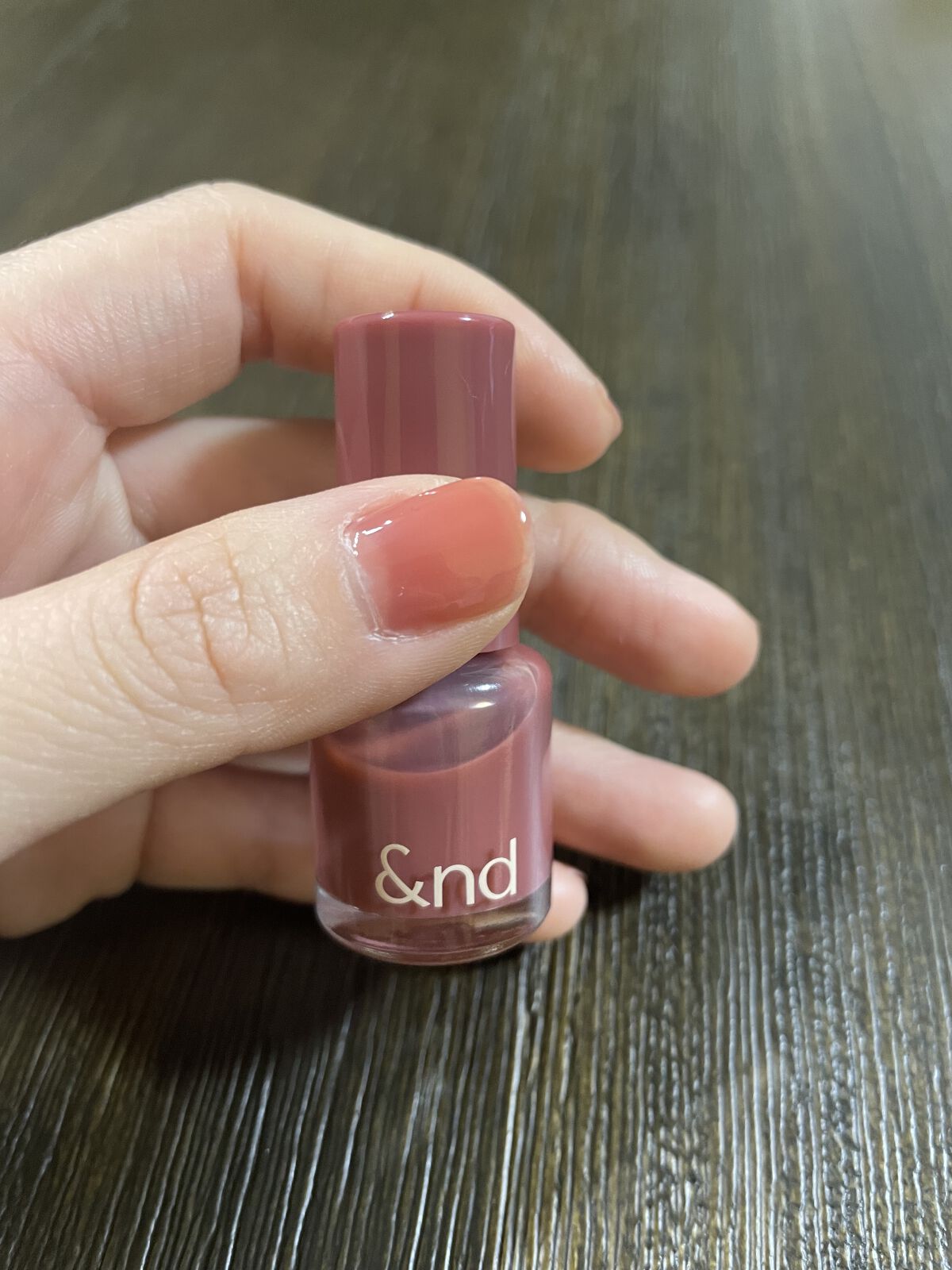 アンドバイロムアンド　グラッシードロップネイル/&nd by rom&nd/マニキュアを使ったクチコミ（3枚目）