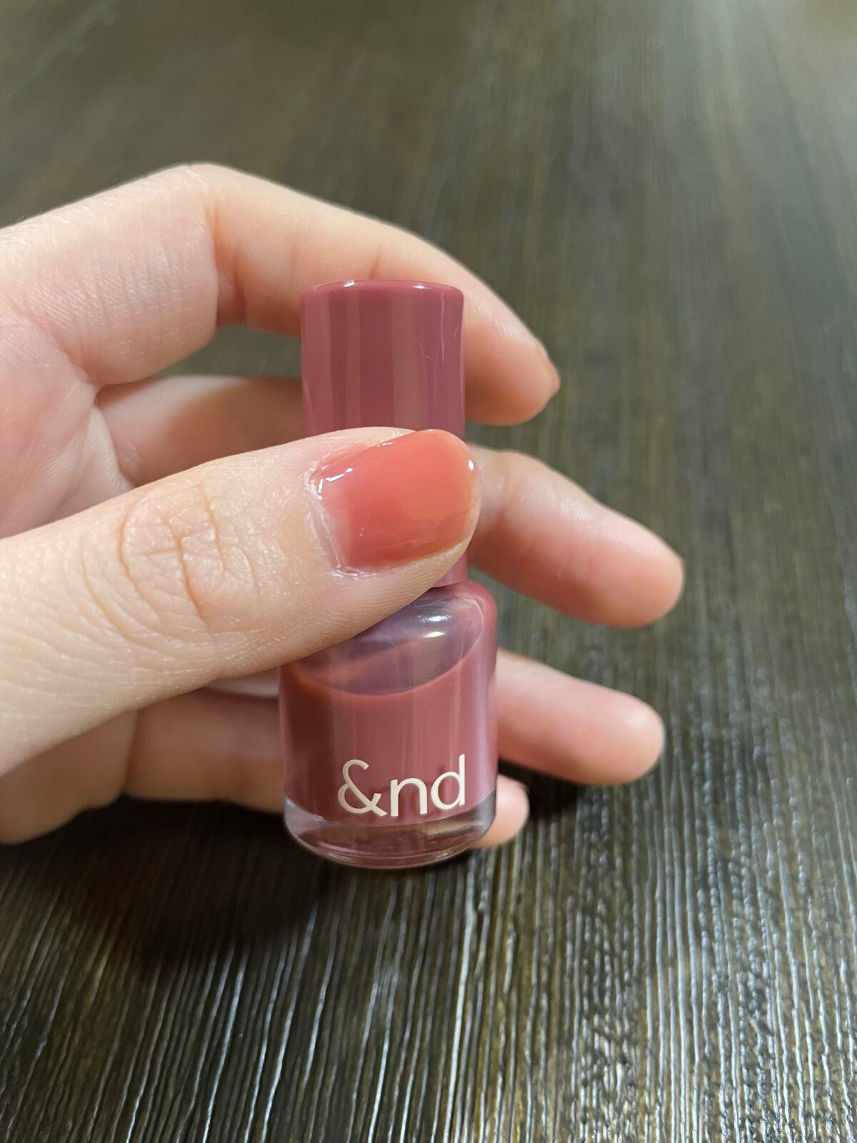 アンドバイロムアンド グラッシードロップネイル/&nd by rom&nd/マニキュアを使ったクチコミ(3枚目)