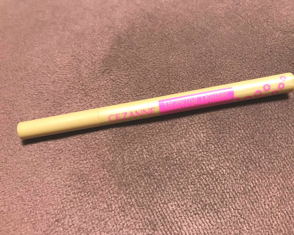 描くふたえアイライナー/CEZANNE/リキッドアイライナーを使ったクチコミ（2枚目）