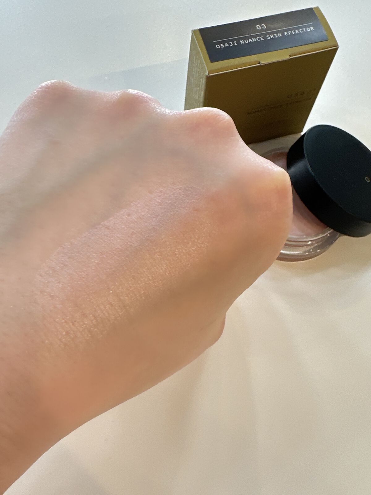 オサジ ニュアンス スキンエフェクター/OSAJI/クリーム・エマルジョンファンデーションを使ったクチコミ(4枚目)