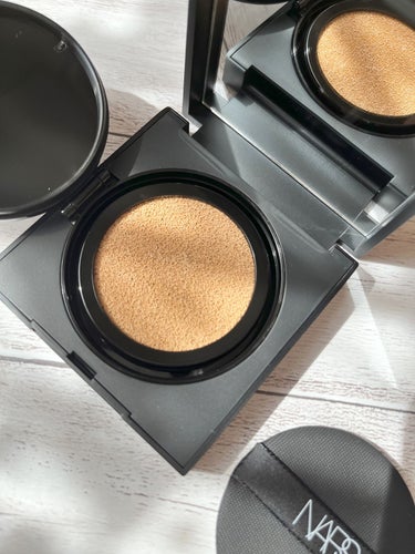 ナチュラルラディアント ロングウェア クッションファンデーション/NARS/クッションファンデーションを使ったクチコミ（3枚目）