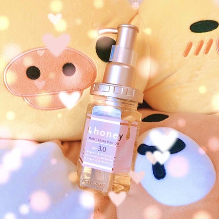 モイストシャイン ヘアオイル3.0/&honey/ヘアオイルを使ったクチコミ(1枚目)