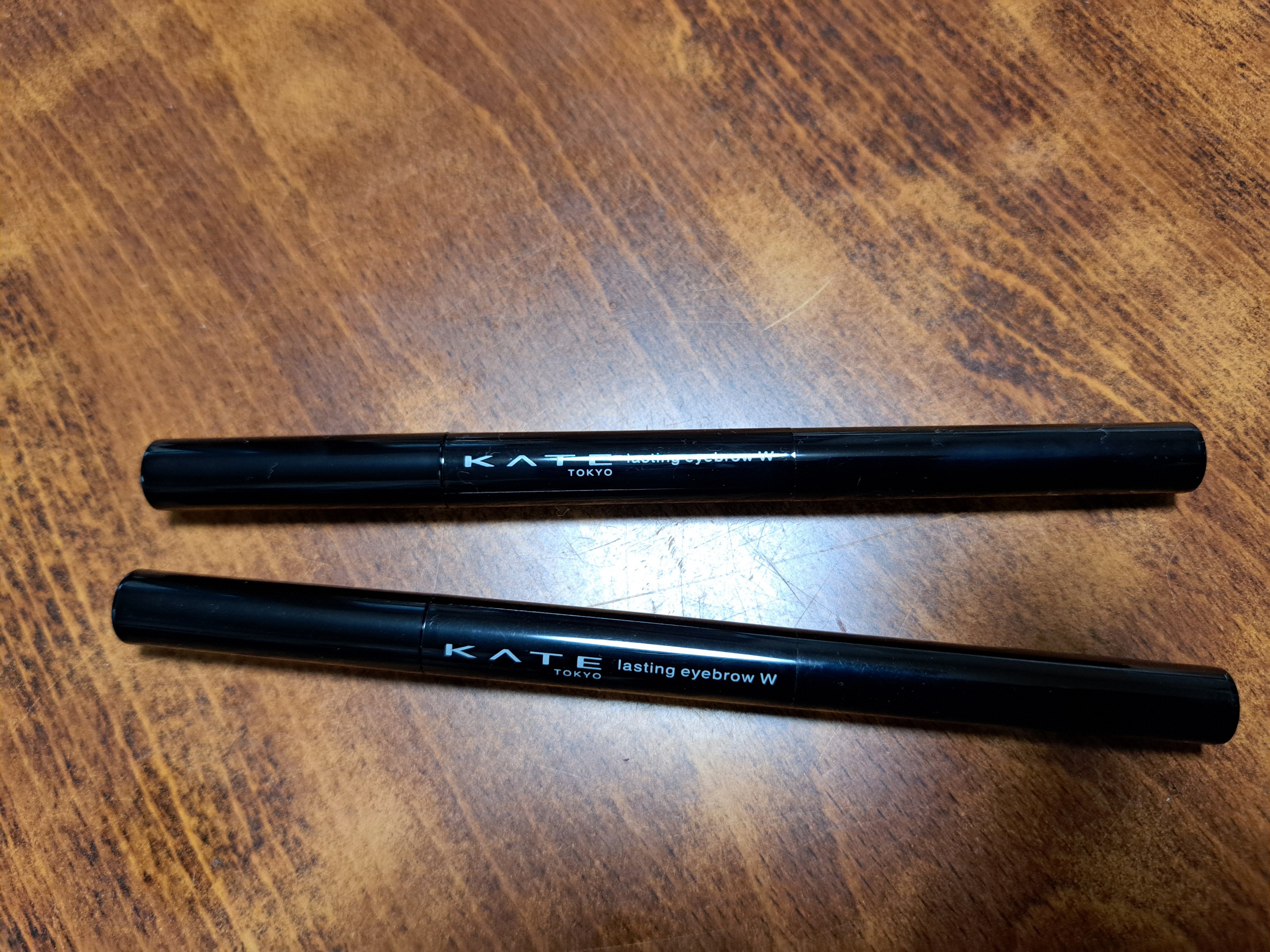 ラスティングデザインアイブロウW (スクエア)/KATE/アイブロウペンシルを使ったクチコミ（1枚目）