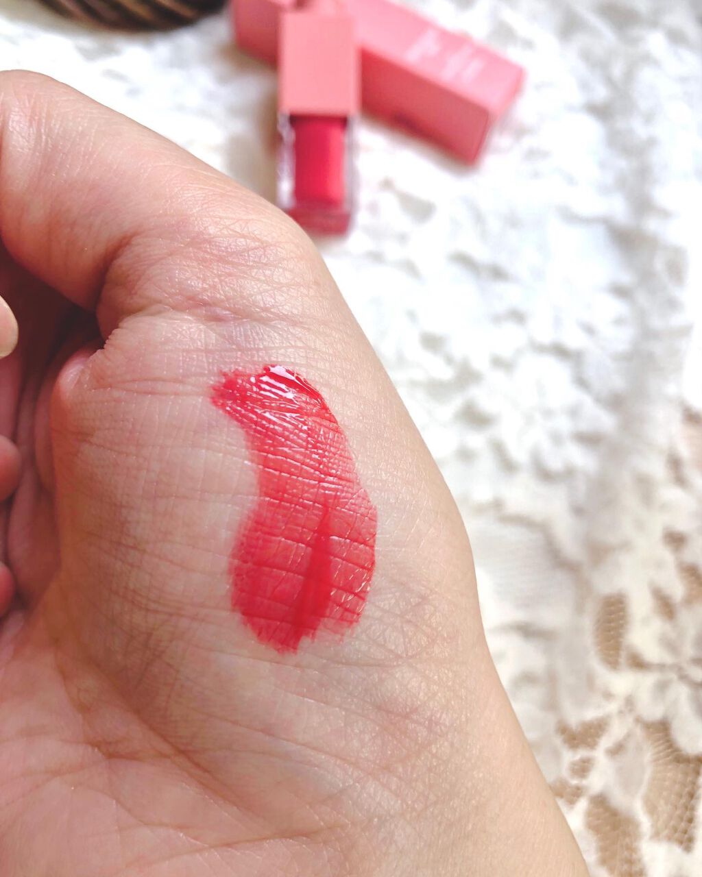 デューイ ブラー ティント/CLIO/リップティントを使ったクチコミ(3枚目)