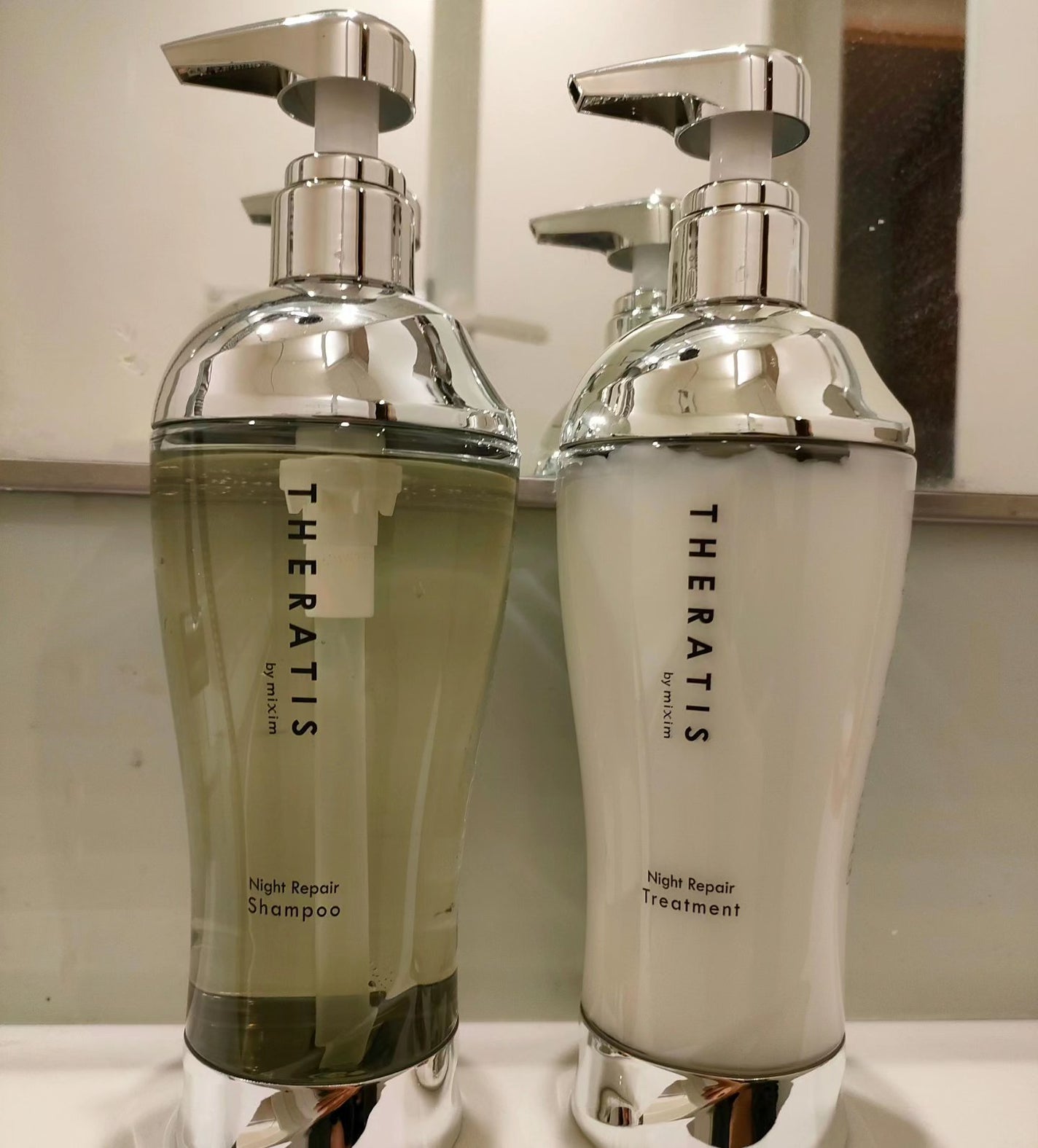 ナイトリペア シャンプー/ヘアトリートメント/THERATIS/シャンプー・コンディショナーを使ったクチコミ(1枚目)