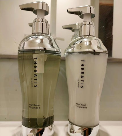 ナイトリペア シャンプー/ヘアトリートメント/THERATIS/シャンプー・コンディショナーを使ったクチコミ(1枚目)