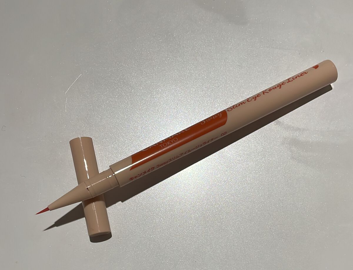 3wayスリムアイルージュライナー/キャンメイク/リキッドアイライナーを使ったクチコミ(2枚目)