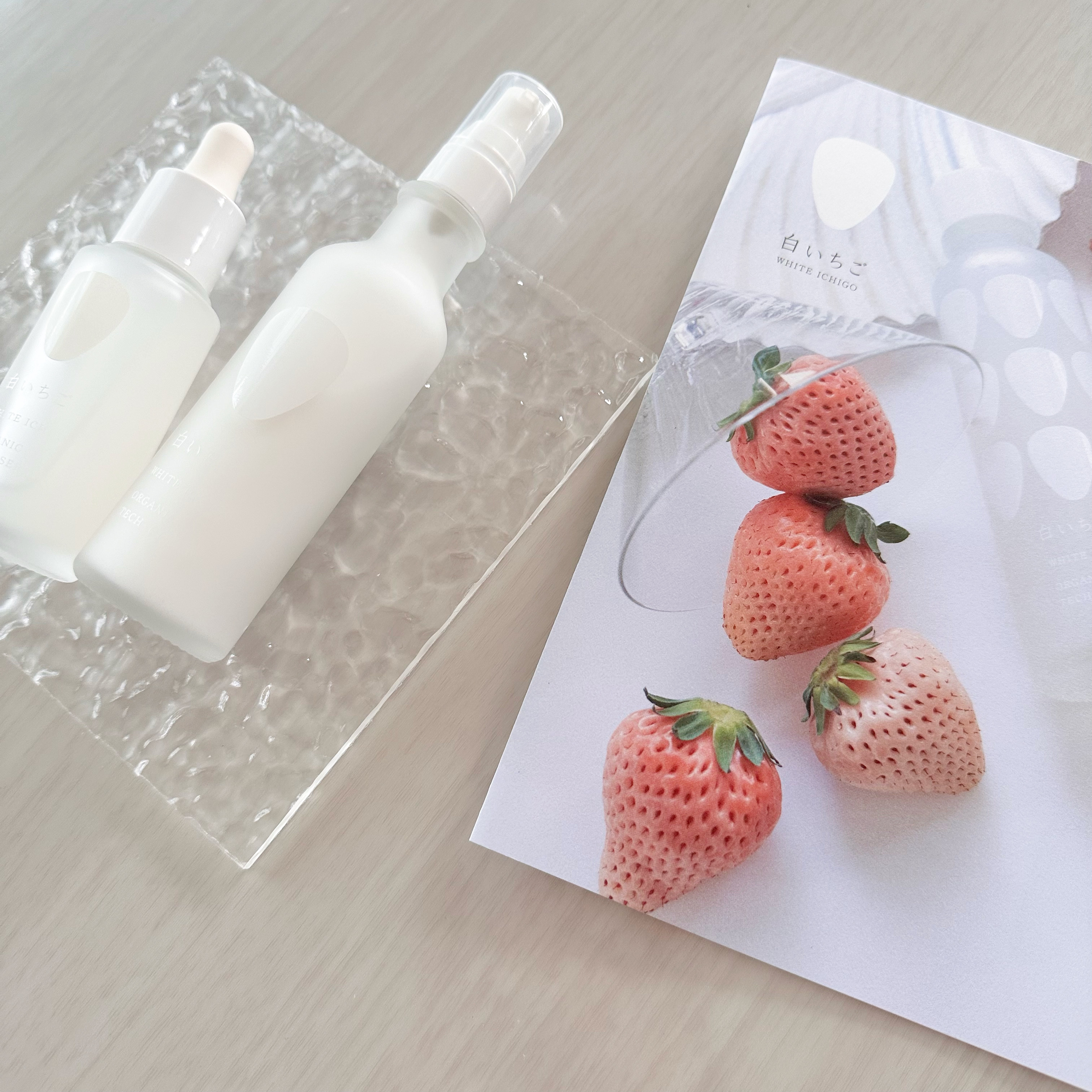 オーガニック テック-クリーム/WHITE ICHIGO/フェイスクリームを使ったクチコミ（1枚目）