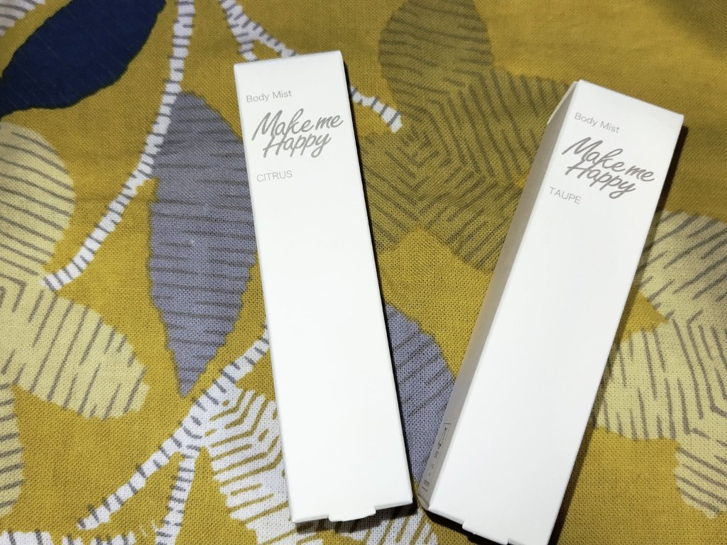 メイクミーハッピー ボディミスト TAUPE/キャンメイク/香水を使ったクチコミ（1枚目）