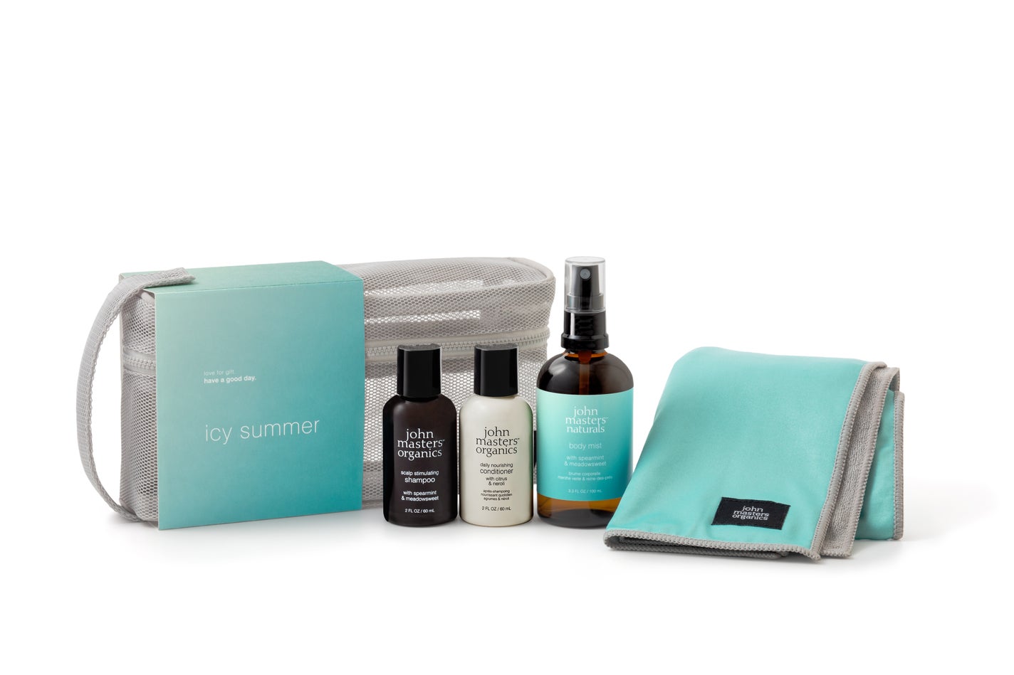 icy summer set <trip> john masters organics
