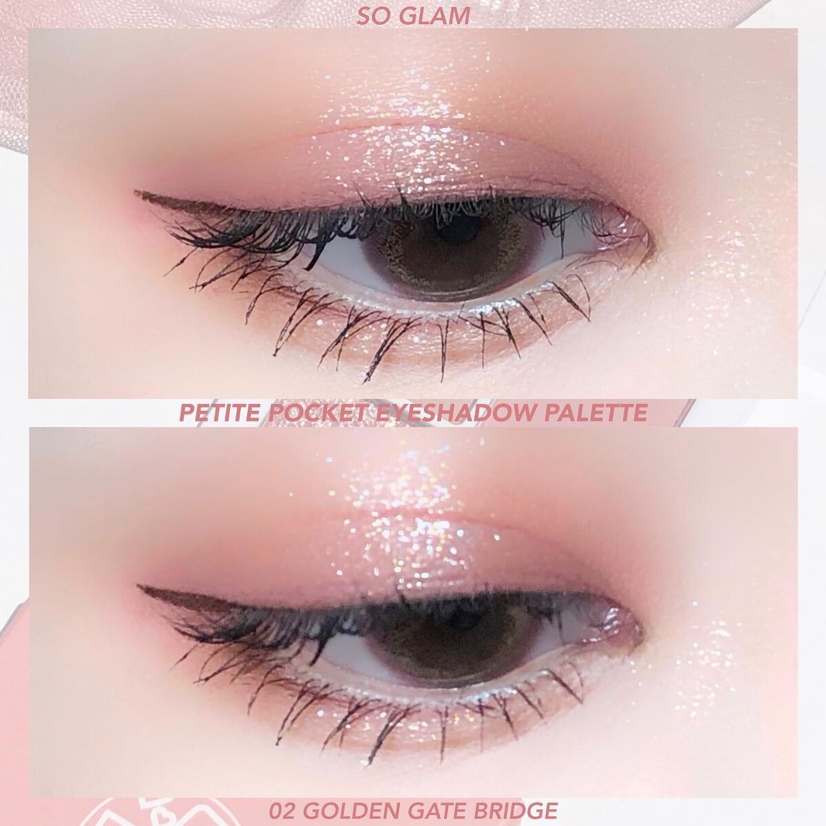 プチポケットアイシャドウパレット/SO GLAM/アイシャドウパレットを使ったクチコミ(6枚目)