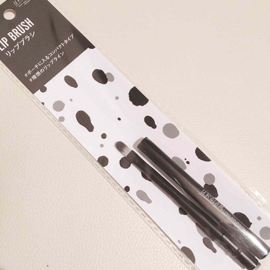 UR GLAM　LIP BRUSH（リップブラシ）/U R GLAM/メイクブラシを使ったクチコミ（1枚目）