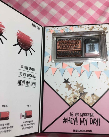 16 EYE MAGAZINE/16BRAND/アイシャドウパレットを使ったクチコミ(2枚目)