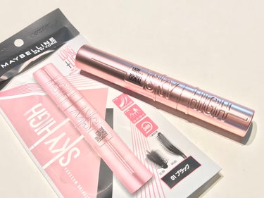 MAYBELLINE NEW YORK スカイハイのクチコミ「LIPSさんを通してメイベリンさんから「メイベリン スカイハイ」をいただきました。

〜ᴾᴼᴵ.....」（1枚目）