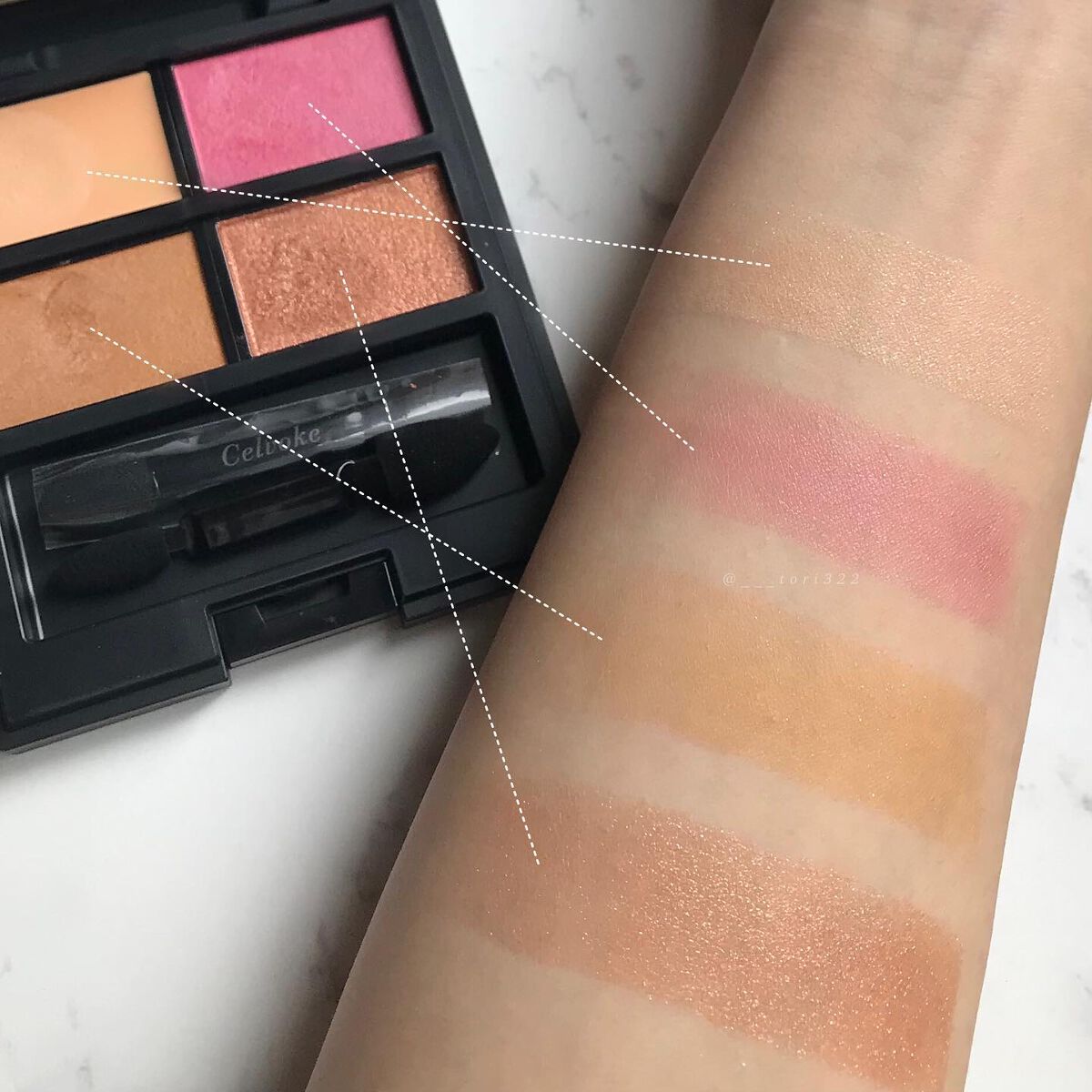 セルヴォーク ヴァティック アイパレット/Celvoke/アイシャドウパレットを使ったクチコミ(3枚目)