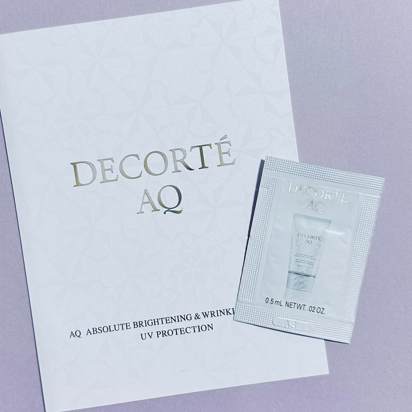 AQ アブソリュート UV プロテクション ブライトニング & リンクル/DECORTÉ/日焼け止めローションを使ったクチコミ(3枚目)