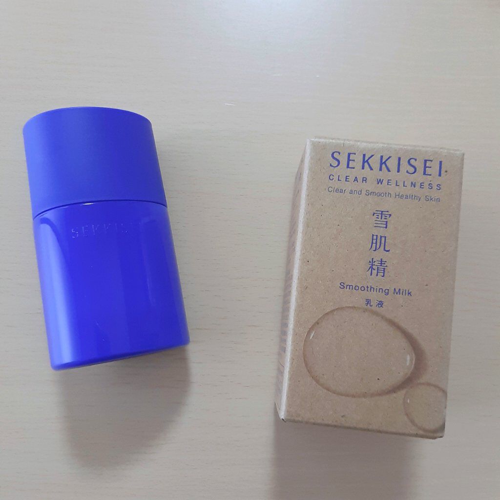クリアウェルネス スムージング ミルク/雪肌精/乳液を使ったクチコミ（1枚目）