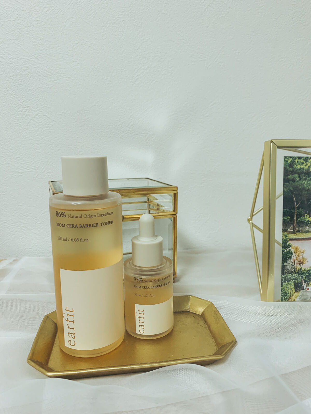 バイオムセラバリアセラム/earfit/美容液を使ったクチコミ（1枚目）