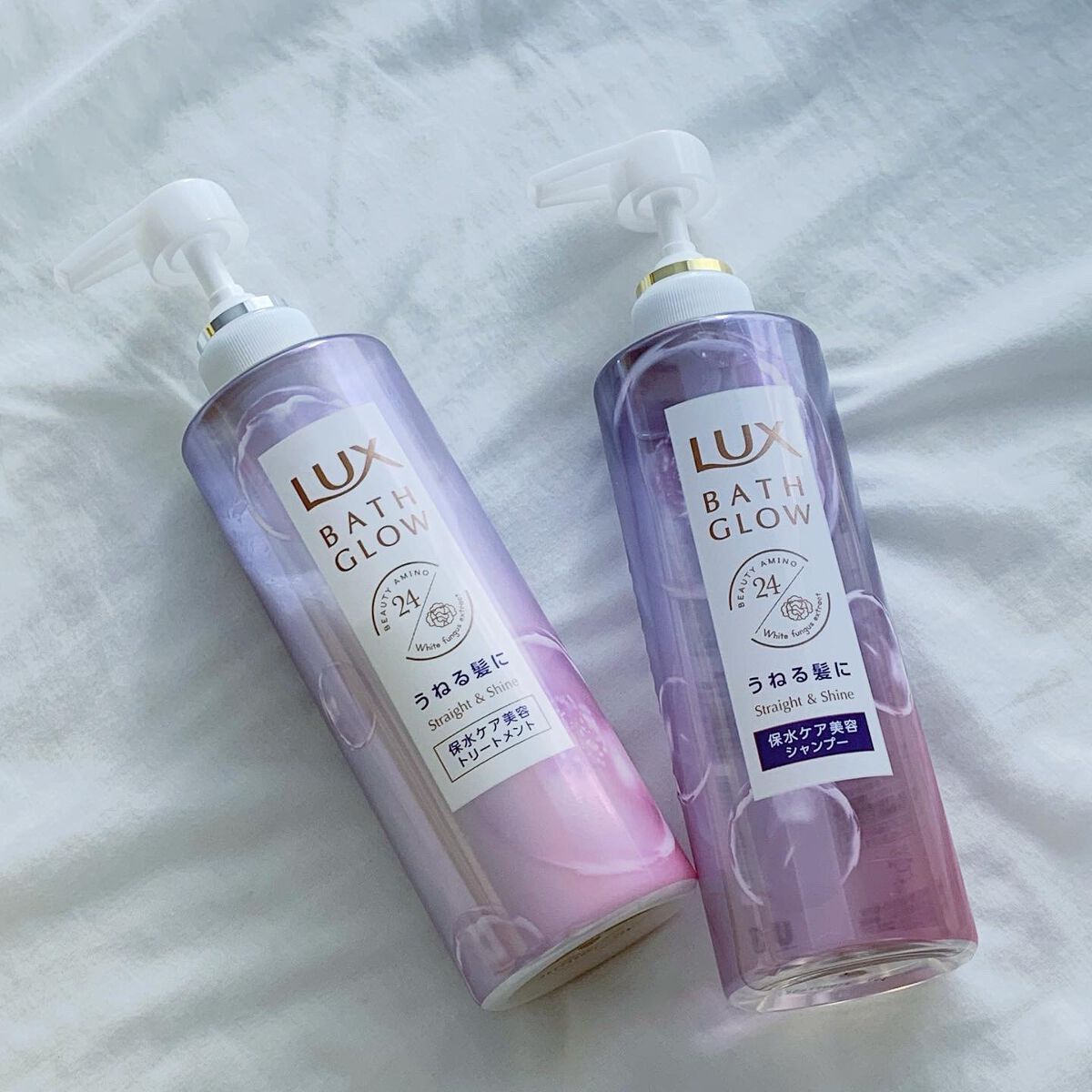 バスグロウ ストレート&シャイン シャンプー/トリートメント/LUX/市販シャンプーを使ったクチコミ(9枚目)