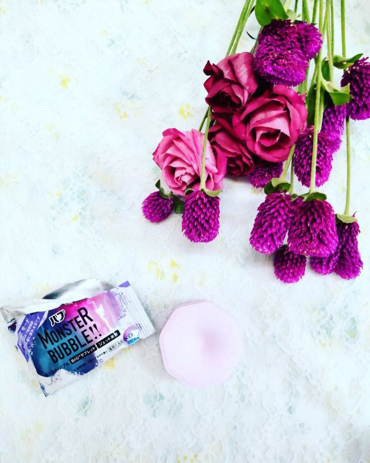 モンスターバブル NIGHTモード /バブ/炭酸系入浴剤を使ったクチコミ(3枚目)